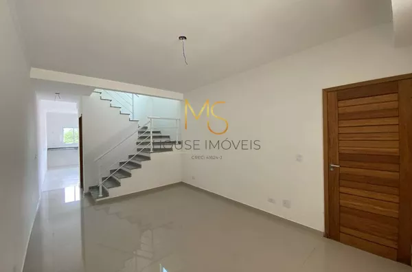 Sobrado Novo com 3 Dorms (1 Suíte), Quintal e 2 Vagas – Excelente Acabamento! - Foto 5
