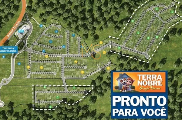 Lindo terreno para venda, lote em padrão especial, próximo à portaria, no Terra Nobre, Sítio Boa Vista, Cotia - Foto 5