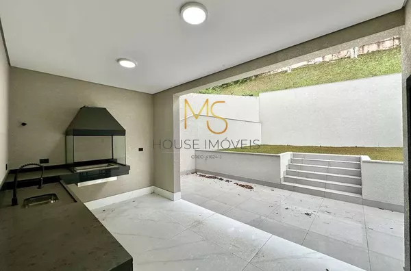 Área gourmet com vista para o quintal