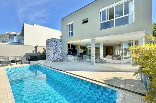 Casa para venda, Cond. Vintage - 3 suítes, moderna e integrada. Escritório, lareira, piscina e gourmet! Paisagem Renoir, Cotia - Foto 5