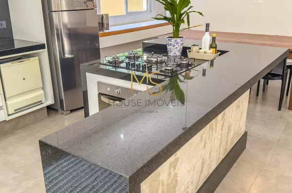 Área gourmet com ilha