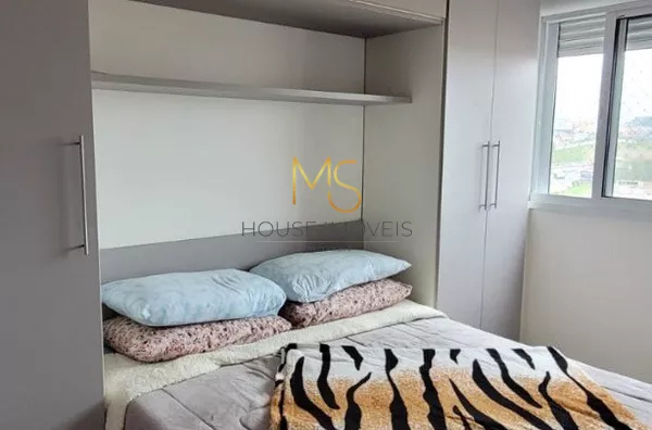 Apartamento para aluguel, totalmente mobiliado, com dois dormitórios, no Santa Maria, Osasco, SP