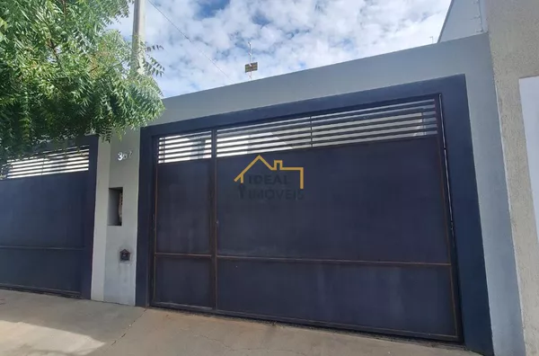 Casa Nova Residencial Atenas Birigui R$230 mil 69m² 2 Quartos Integrada Garagem Coberta 2 Vagas