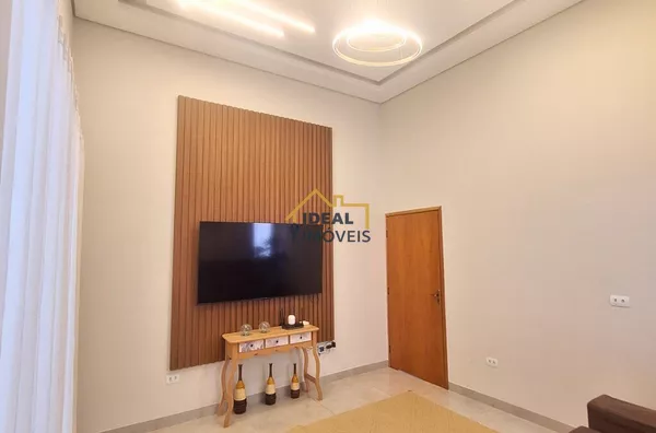 Casa Moderna à venda,  3 Quartos, sendo 1 suíte, Cozinha Integrada com a área Gourmet - Jandaia III - Birigui - Foto 1