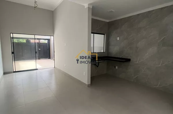 Conforto e Modernidade: Residência com Suíte e Ambientes Integrados