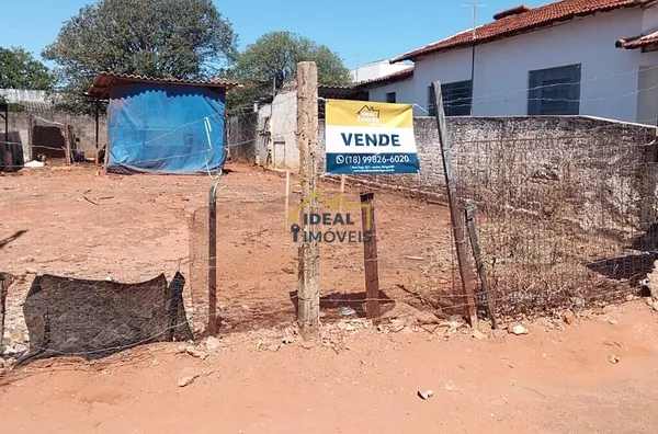 Terreno Vila Giampietro - Birigui - R$150 mil - Terreno 364m²