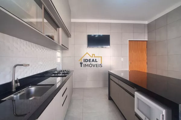 Casa Moderna à venda,  3 Quartos, sendo 1 suíte, Cozinha Integrada com a área Gourmet - Jandaia III - Birigui - Foto 4