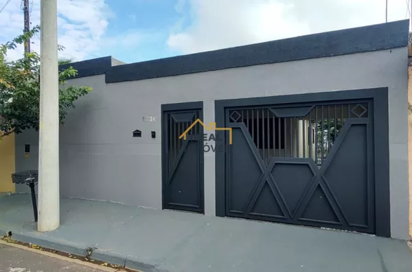 Casa Recém-Reformada para Locação: 2 Quartos (1 Suíte) em Birigui/SP