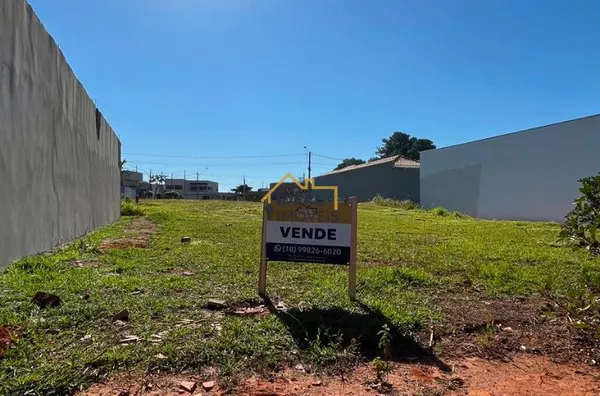 Terreno 250m² Rua Carlindo Batista de Lima Vitória Birigui R$116 mil