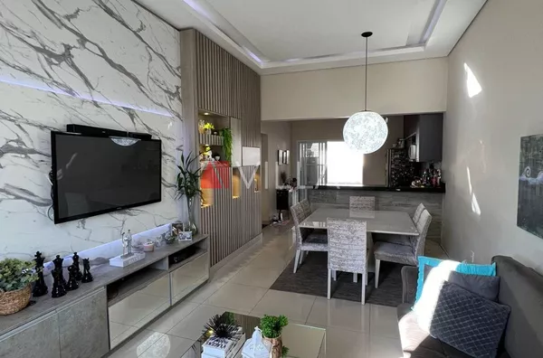 Casa 03 dormitórios e piscina.  Residencial Real Parque Sumaré, Sumare - Foto 2