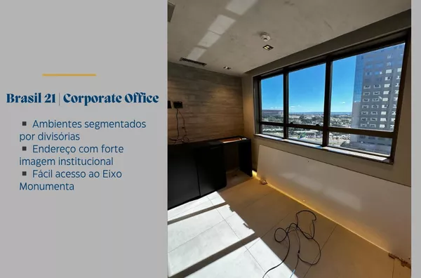 Sala comercial em andar para aluguel,  Asa Sul, Brasilia