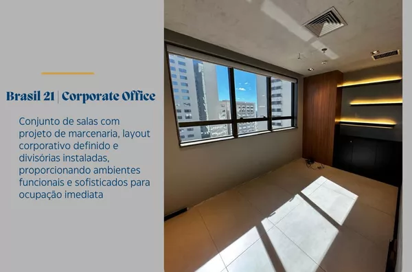Sala comercial em andar para aluguel,  Asa Sul, Brasilia