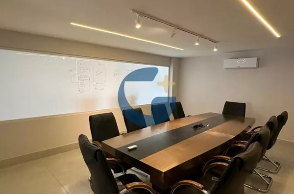 Pavimento corporativo semi mobiliado sala comercial sia trecho 6 