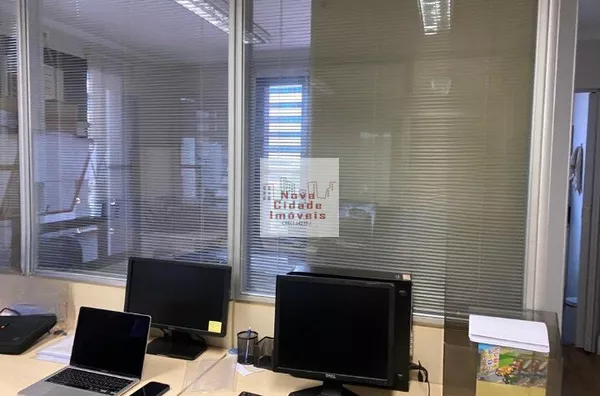 Vila Olímpia! Sala comercial 46 m² 1 banh. 1 vaga e vaga p/ visitante para aluguel - Foto 6