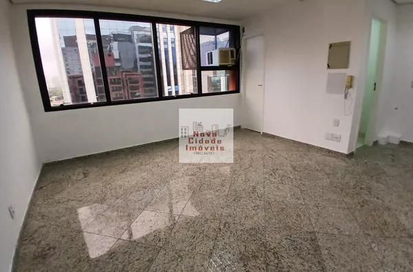 Vila Olímpia1 Sala comercial com 30 m²  ar cond 2 banhs. 1 vaga  para locação - Foto 1
