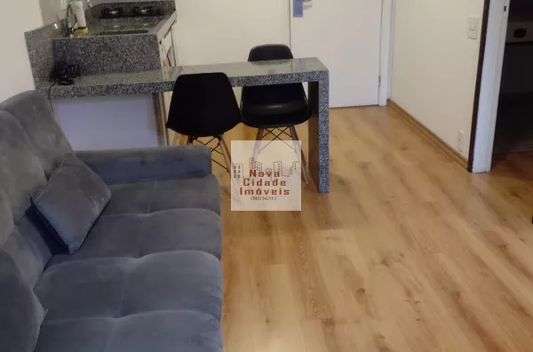 Jardins - Flat mobiliado c/ 55m² e 1 vaga à venda abaixo do preço! - Foto 1