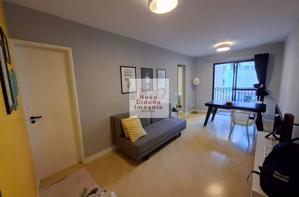 Vila Olímpia! 2 dorm com 1 suíte, sacada com sala ampla e 1 vaga - Foto 3