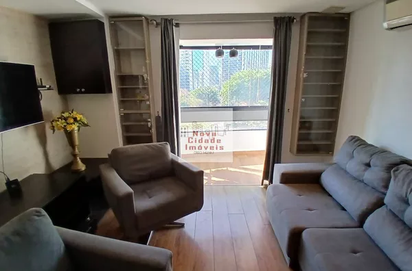 Vila Olímpia! Aptº  85 mts²  Mobiliado 3 dorms.(1 suíte) 2 banhs. 2 vagas para locação e venda - Foto 3