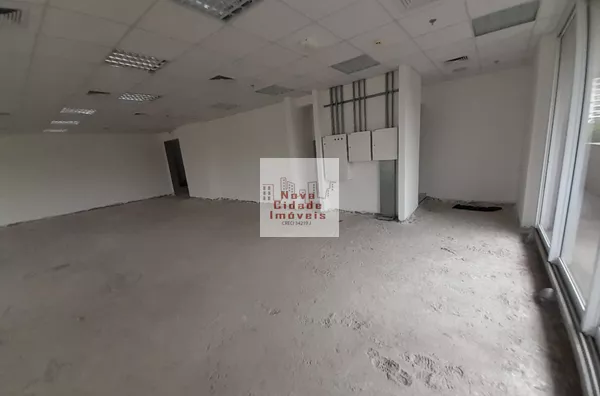 Brooklin! Sala comercial 194 m²  1 sala no contra-piso 4 banhs. 5 vagas para aluguel  Brooklin, São Paulo - Foto 1