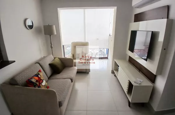 Vila Olímpia! Apto 52 m² MOBILIADO 2 dorms 1 banh 1 vaga  para aluguel - Foto 1