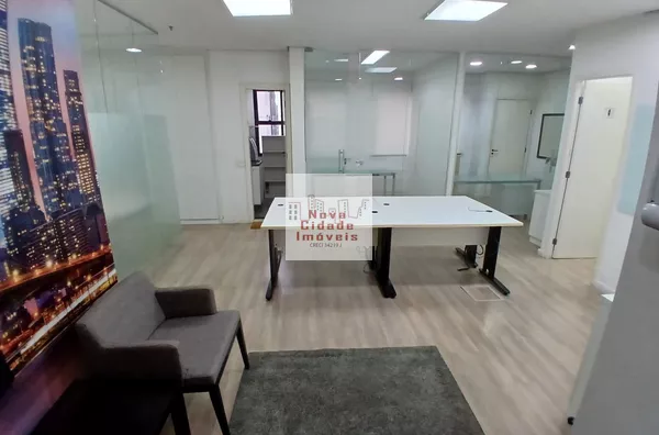 Vila Olímpia! Conj. Mobiliado 87 ms² 5 salas 2 banhs. 2 vagas p/ venda ou locação