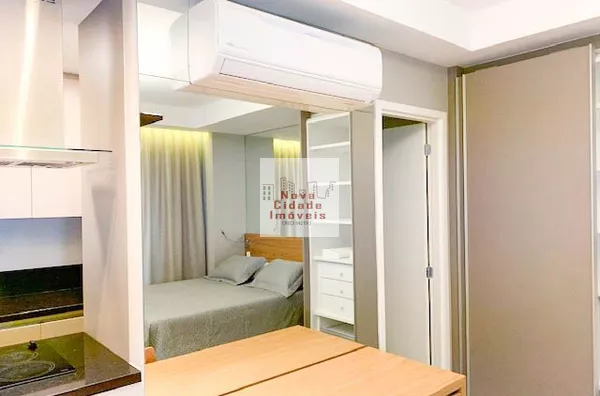 Brooklin! MOBILIADO Studio 44 m²  1 dorm 1 banh 1 vaga para aluguel - Foto 2