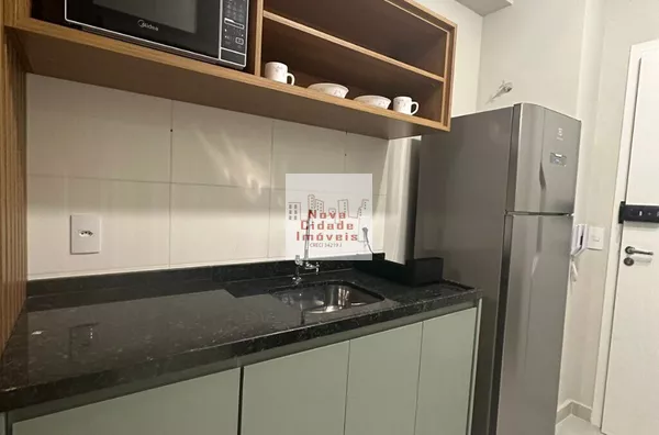 Vila Olímpia! Studio de 30 m² locação mobiliado, banheiro e 1 vaga - Foto 10