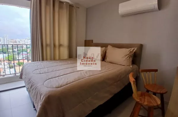 Vila Olímpia1 Studio 27 m² Mobiliado Ar cond. sem vaga para aluguel - Foto 2