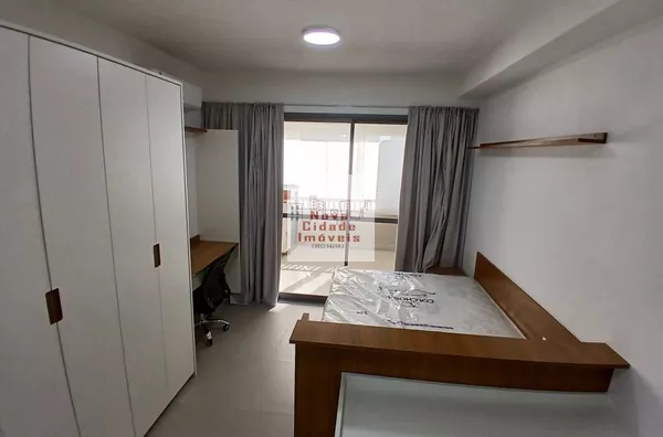 Vila Olímpia!!!  Studio  32 m²  1 banh. ar cond. armários sem vaga p/ aluguel