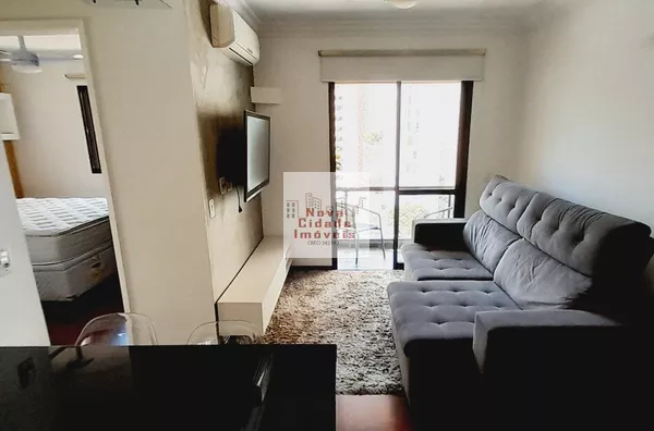 Vila Olímpia - Apto MOBILIADO de 1 dorm (42 m²) com 1 vaga para locação - Foto 1