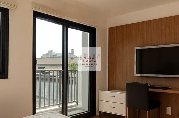 Moema! Studio mobiliado com 1 vaga para locação - Foto 4