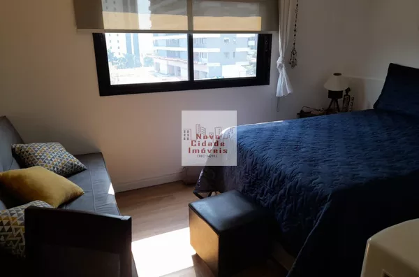 Vila Olímpia! Studio MOBILIADO com ar (24 m²), 1 banheiro sem vaga à venda - Foto 3