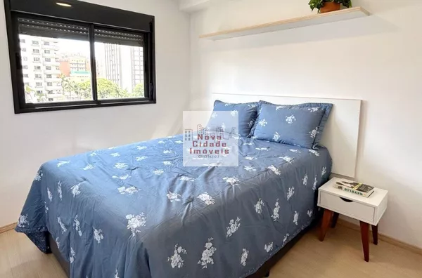 Vila Olímpia! Studio 27m² no mobiliado (sem vaga) para locação - Foto 2