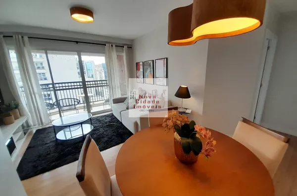 Vila Olímpia! Apto. 65 m² semi-mobiliado c/ 2 dorms e 1 vaga - Foto 2