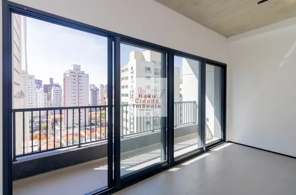 Vila Olímpia! Studio 24 m² PRONTO sem vaga de garagem à venda - Foto 2
