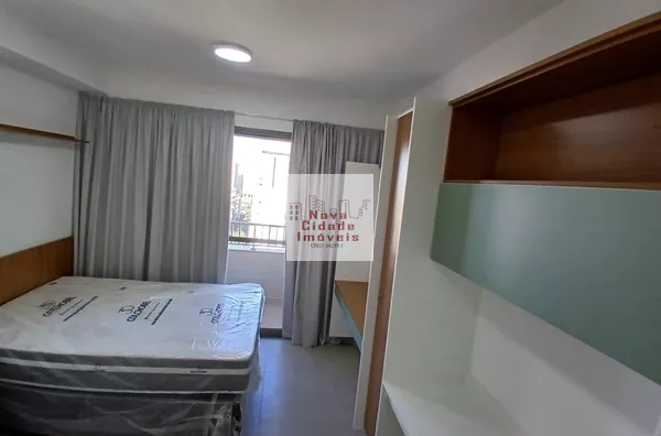 Vila Olímpia!!!  Studio  26 m²  1 banh. ar cond. armários sem vaga p/ aluguel