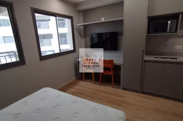 Santo Amaro! Studio 21 m² Mobiliado e Decorado sem vaga para aluguel - Foto 3