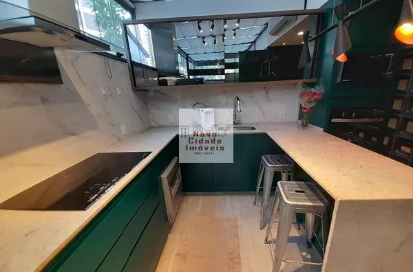Vila Olímpia! Studio mobiliado (48 m²) com 1 suíte e 1 vaga à venda! - Foto 7