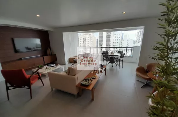 Moema - Apto 3 dorms c/ 2 suites (128m²) com 2 vagas p/ locação - Foto 2