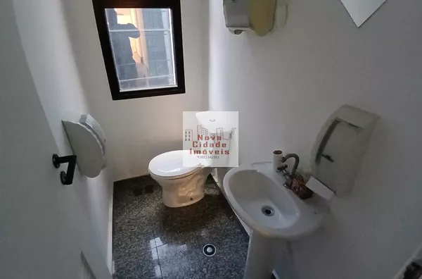 Vila Olímpia! Sala de 41m² 2 banhs 1 vaga para locação - Foto 6