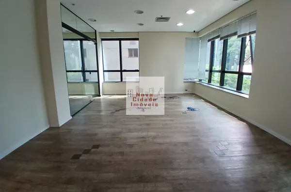 Vila Olímpia! Conjunto comercial de 90 m²  sala 2 banhs 2 vagas para aluguel - Foto 6