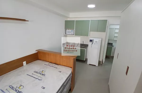 Vila Olímpia!!!  Studio  32 m²  1 banh. ar cond. armários sem vaga p/ aluguel