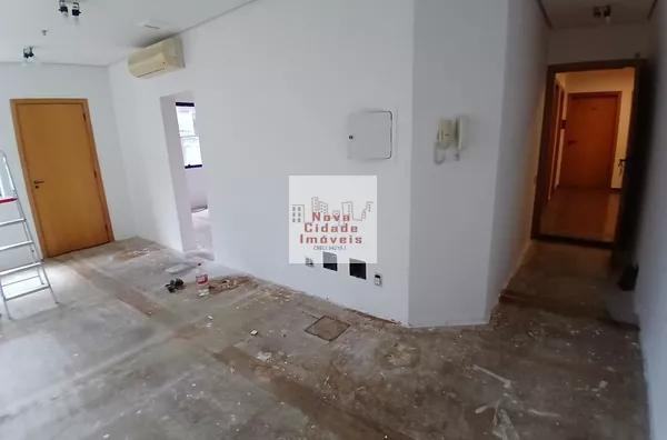 Vila Olímpia! Sala de 76 m² 4 banhs 2 vaga para locação - Foto 3