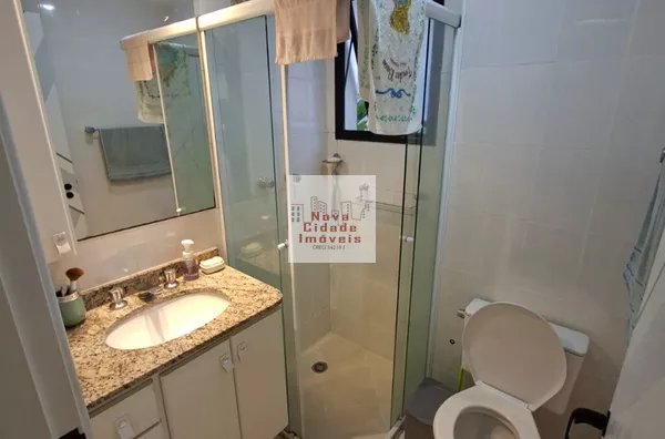 Vila Olímpia! 2 dorm com 1 suíte, sacada com sala ampla e 1 vaga - Foto 6