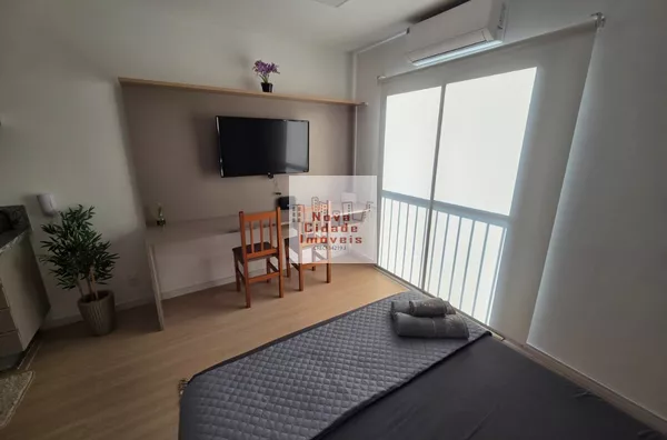 Brooklin!!  Studio 26 m²  Mobiliado sem vaga p/ venda e aluguel