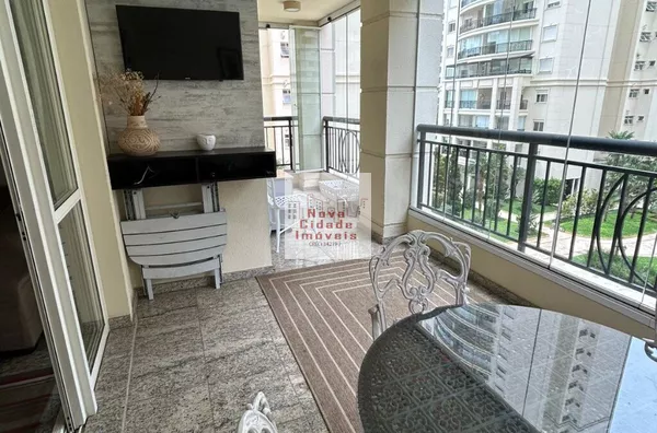 Moema! Apto MOBILIADO com 3 dorms, 3 banheiros e 2 vagas para locação - Foto 2