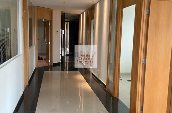 Brooklin! Cj. comercial p/ locação 415 ms²  AR CONDICIONADO 5 salas 3 banhs. 7 vagas - Foto 4