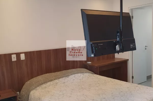 Vila Olímpia! Studio 34 m²  Mobiliado com Internet 1 banh 1vaga  para locação - Foto 3
