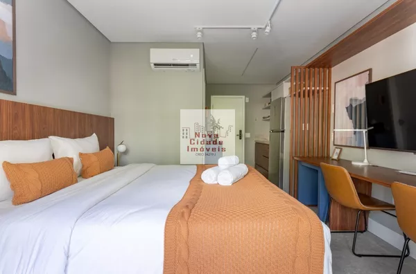 Campo Belo! Studio MOBILIADO 25 m² para locação imediata