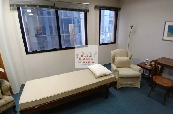 Vila Olímpia! Sala de 37 m² 2 salas 2 banhs 1 vaga para locação - Foto 5